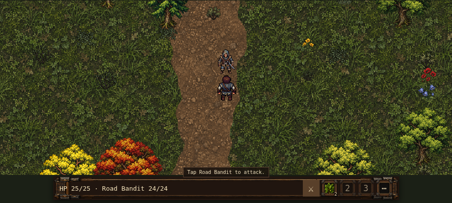 Road Bandit combat