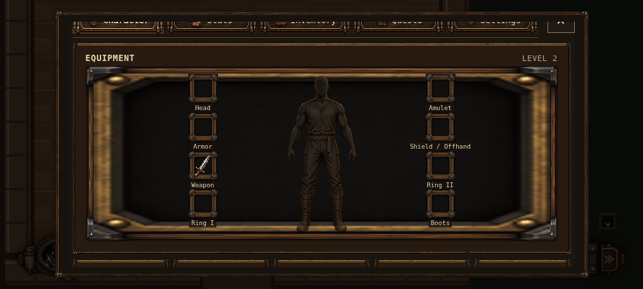 Character progression